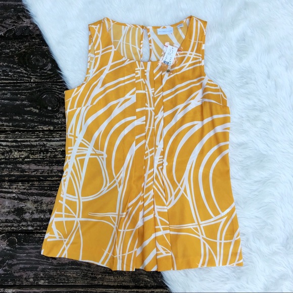 New York & Company Tops - New York & Company Yellow Blouse NWT